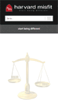Mobile Screenshot of harvardmisfit.com